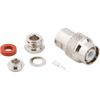 TNC Straight Clamp Plug RG-58 RG-141 Times LMR-195 50 Ohm