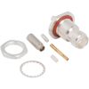 TNC Straight Crimp Jack RG-179 Belden 179DT Bulkhead Rear Mount 50 Ohm