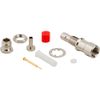SMB Straight Clamp Jack RG-174 RG-188 RG-316 Times LMR-100A Bulkhead 50 Ohm