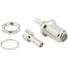 F-Type Straight Crimp Jack RG-179 Belden 179DT Bulkhead Rear Mount 75 Ohm