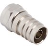 F-Type Straight Crimp Plug RG-59 RG-62 75 Ohm