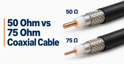 50 Ohm vs 75 Ohm Coaxial Cable
