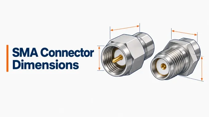 SMA Connector Dimensions