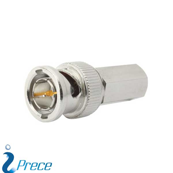 rf-coaxial-bnc-straight-plug-50 ohm | bnc str plug | bnc straight connector | bnc twist on connector | bnc female twist-on connector | bnc plug 50 ohm | bnc plug 75 ohm | bnc twist on plug