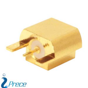 SMP Straight Plug, Edge Mount Type 50 ohm
