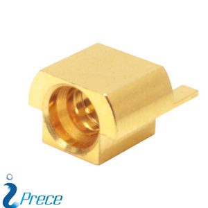 SMP Straight Plug, Edge Mount Type 50 ohm